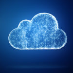 3D illustration: cloud storage